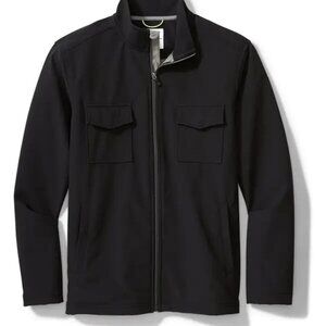 Tommy Bahama Mens Baybreaker Jacket Black Large